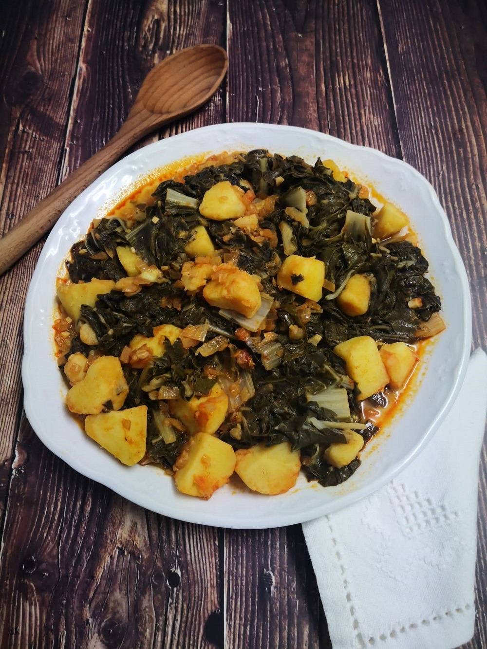 Receta Vegana de Acelgas Rehogadas con Pimentón Ahumado - Muymuy Gourmet